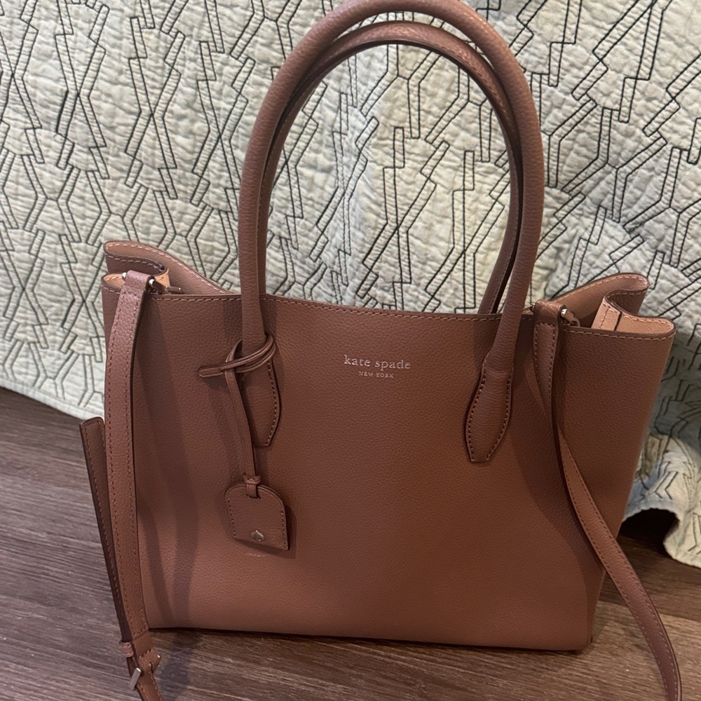 Kate Spade Tan Leather Satchel